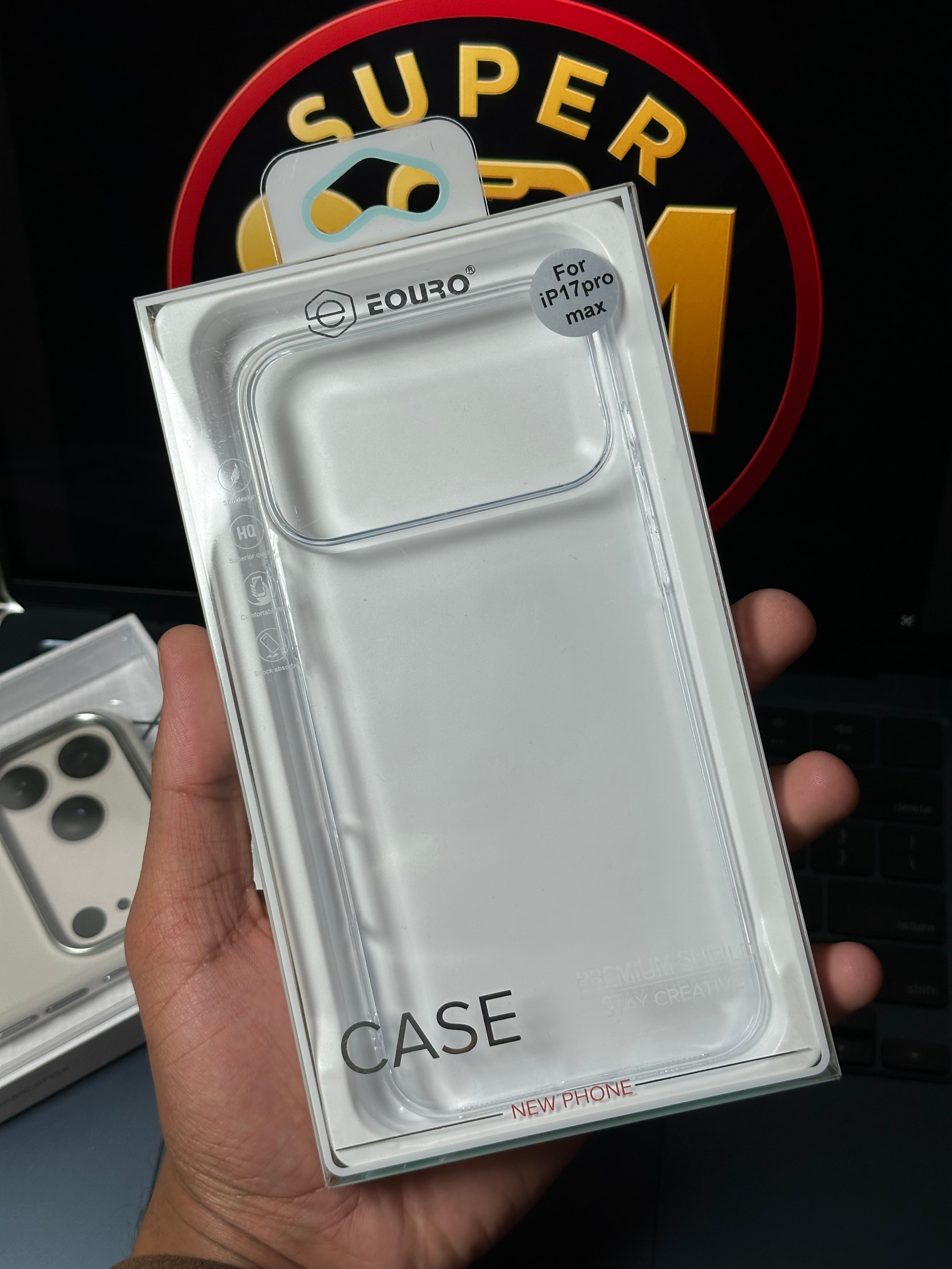 17ProMax Eouro Clear Case