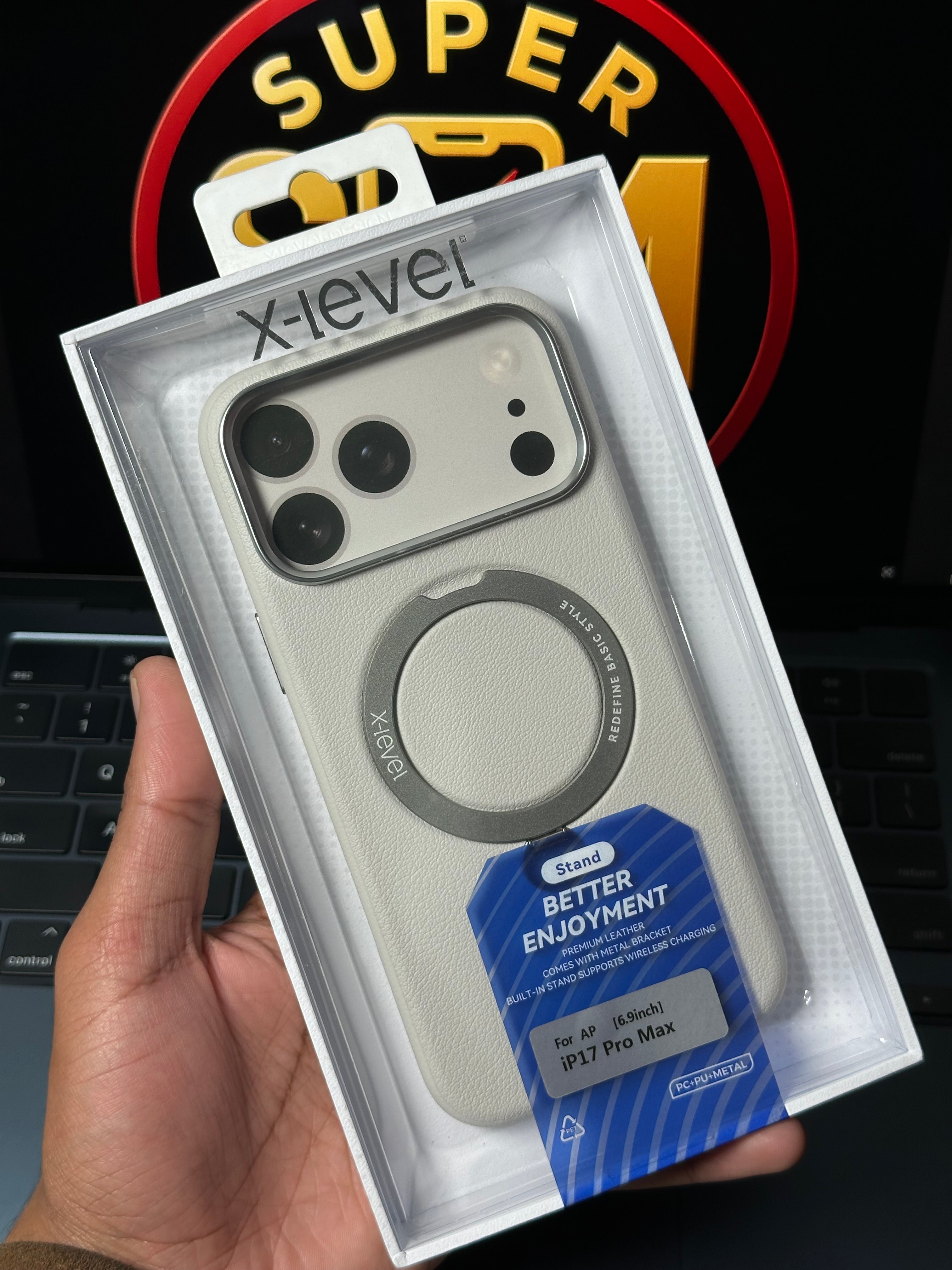 17ProMax Leather Case with Magsafe