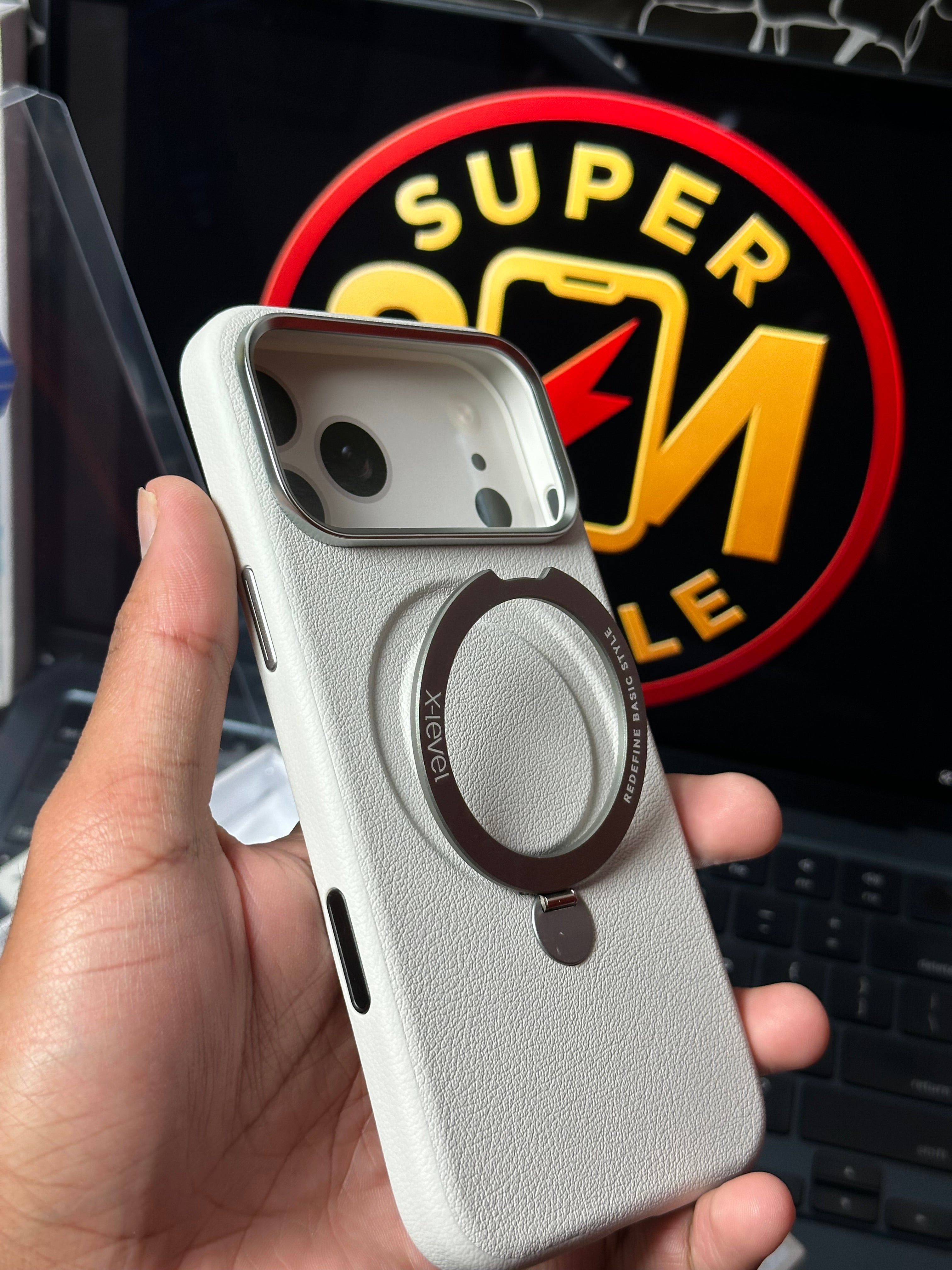 17ProMax Leather Case with Magsafe