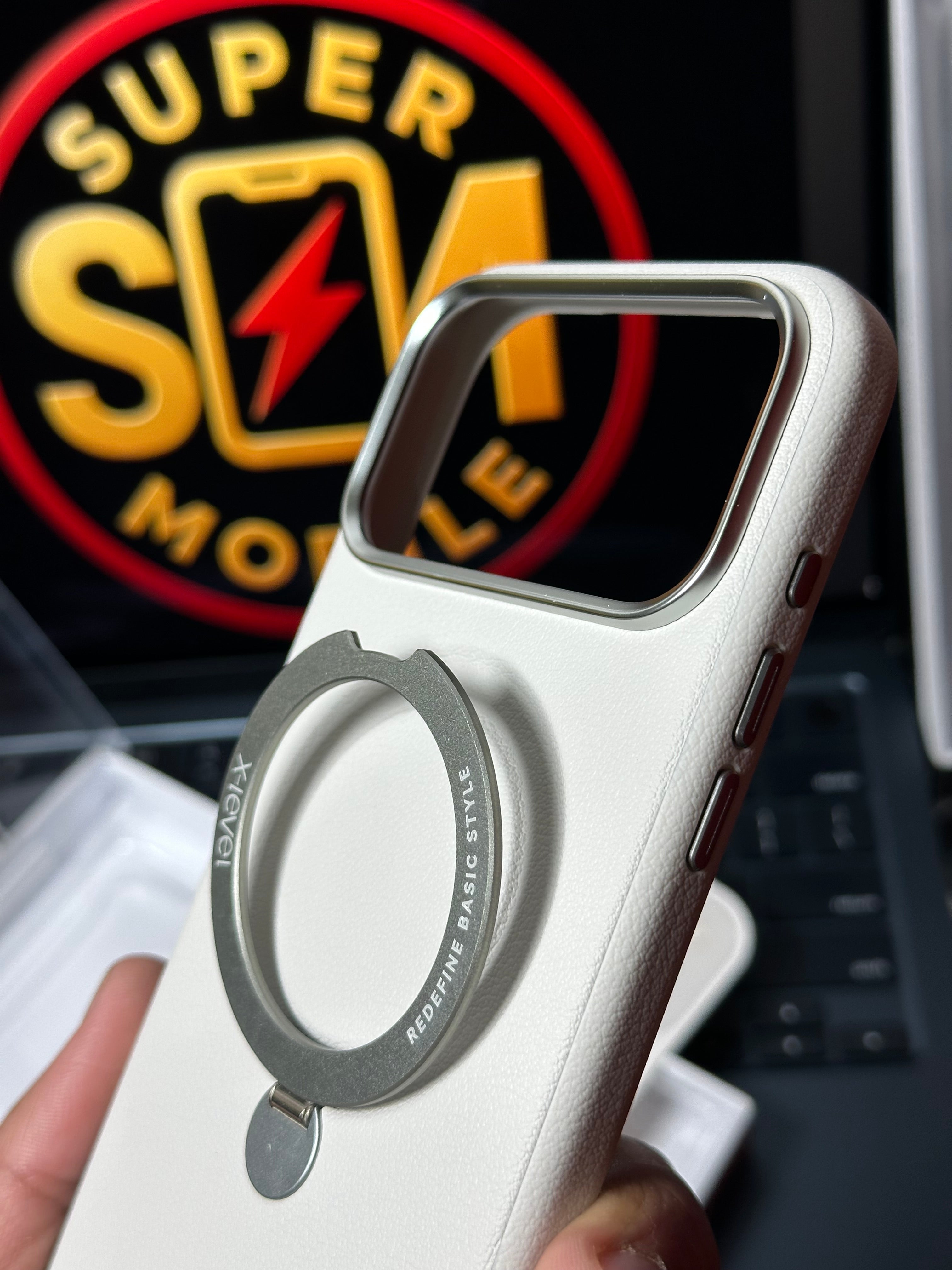 17ProMax Leather Case with Magsafe