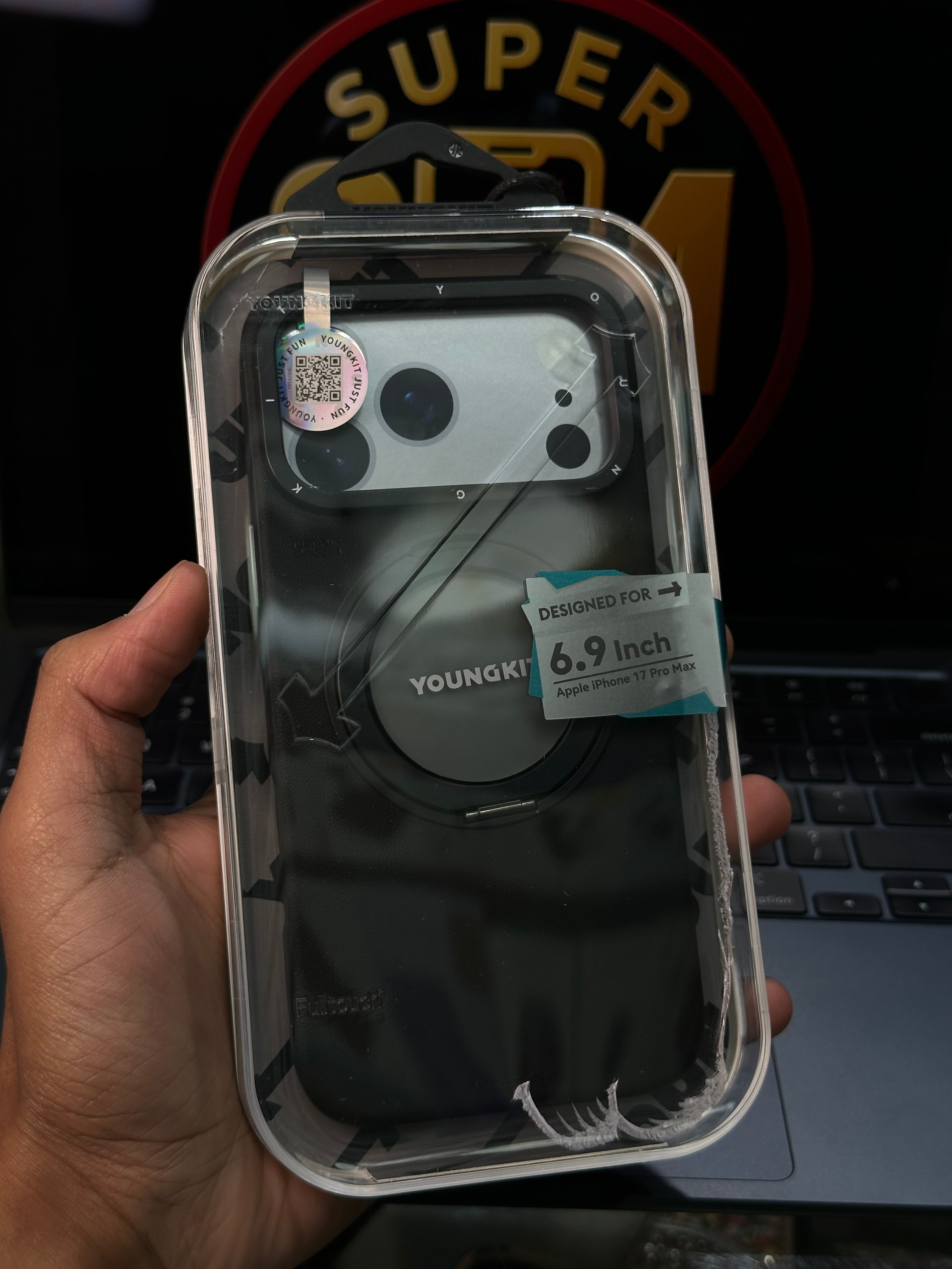 17 Pro Max YoungKit Case With Magsafe+Stand