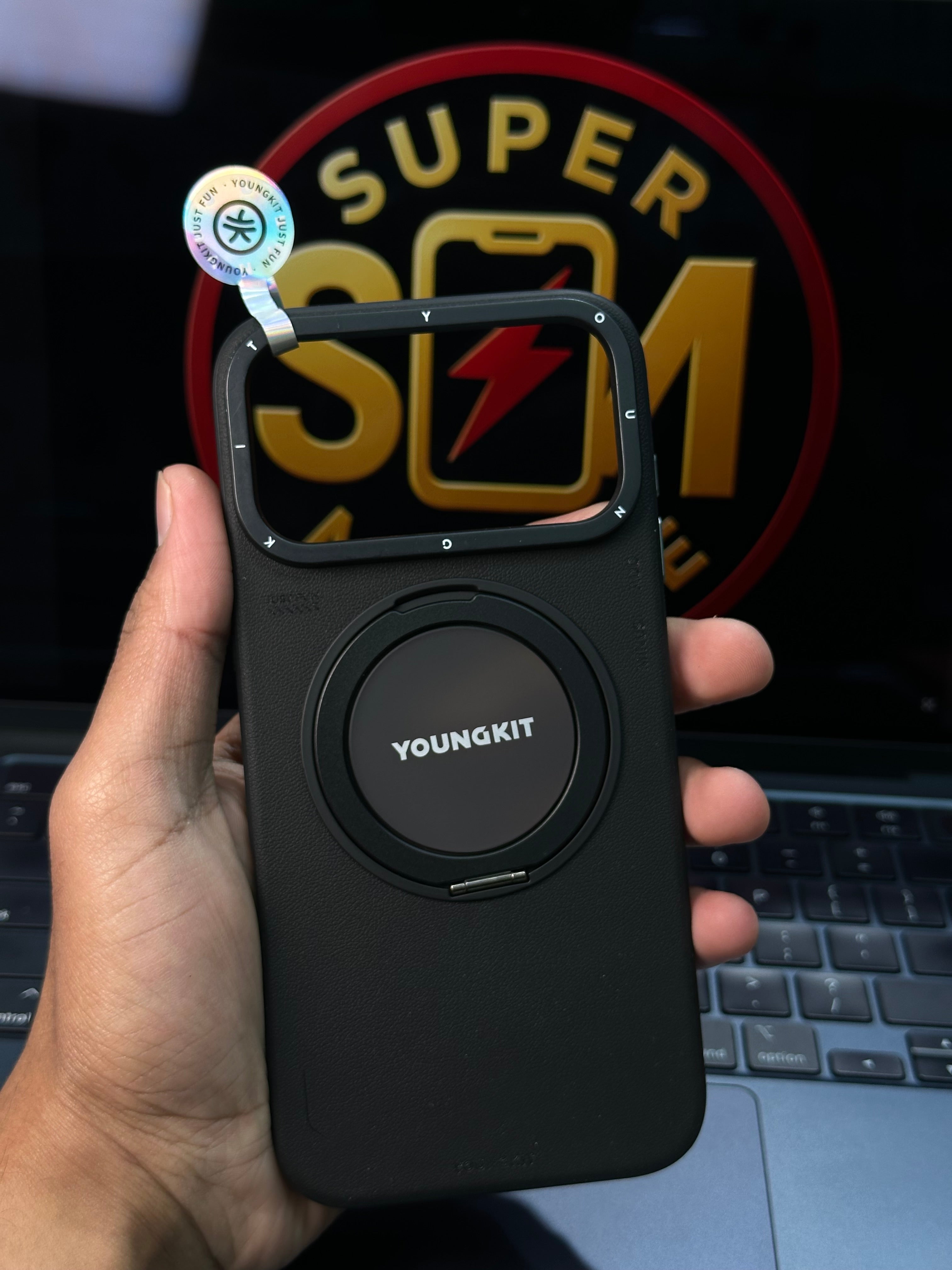 17 Pro Max YoungKit Case With Magsafe+Stand