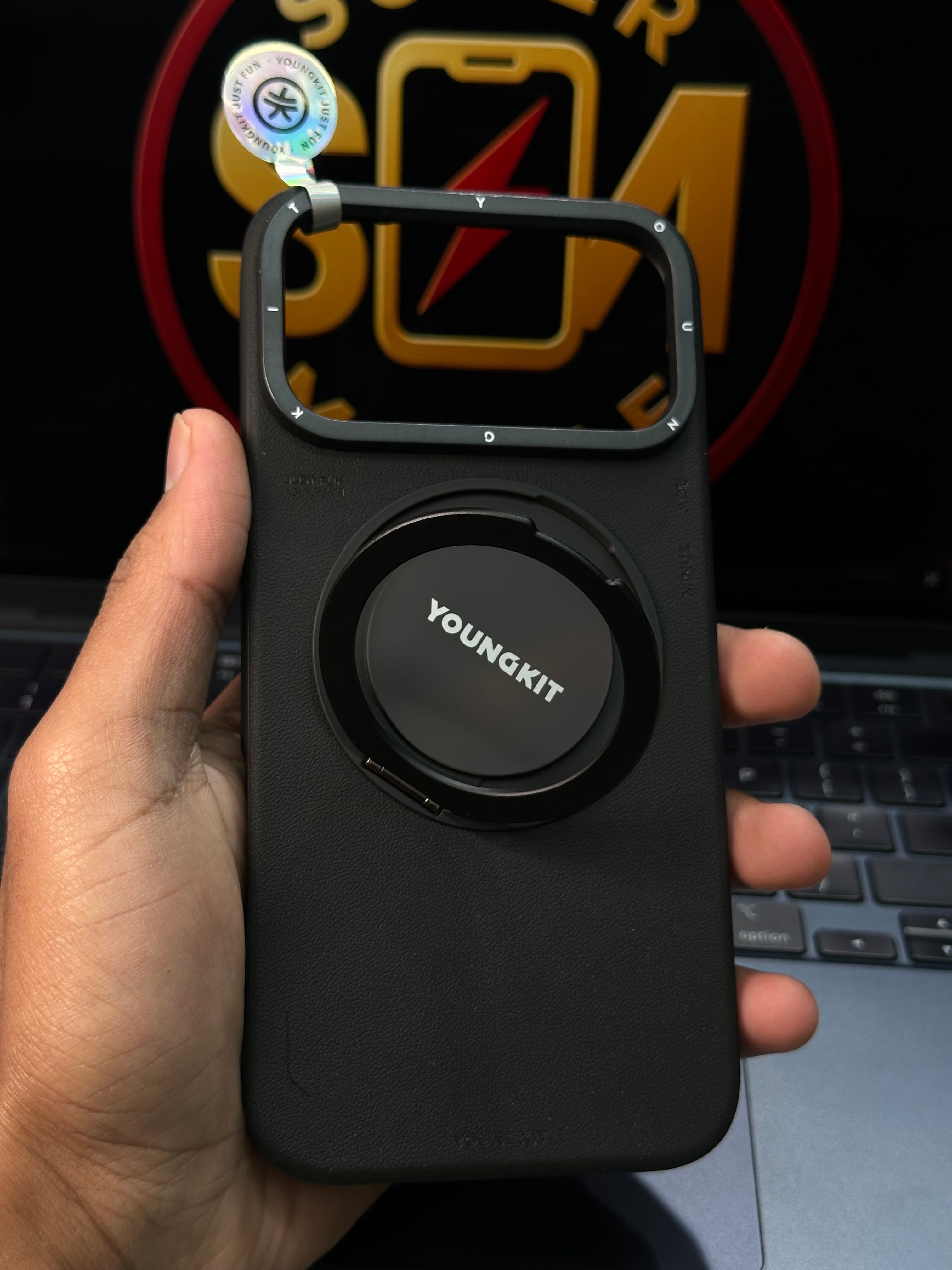 17 Pro Max YoungKit Case With Magsafe+Stand