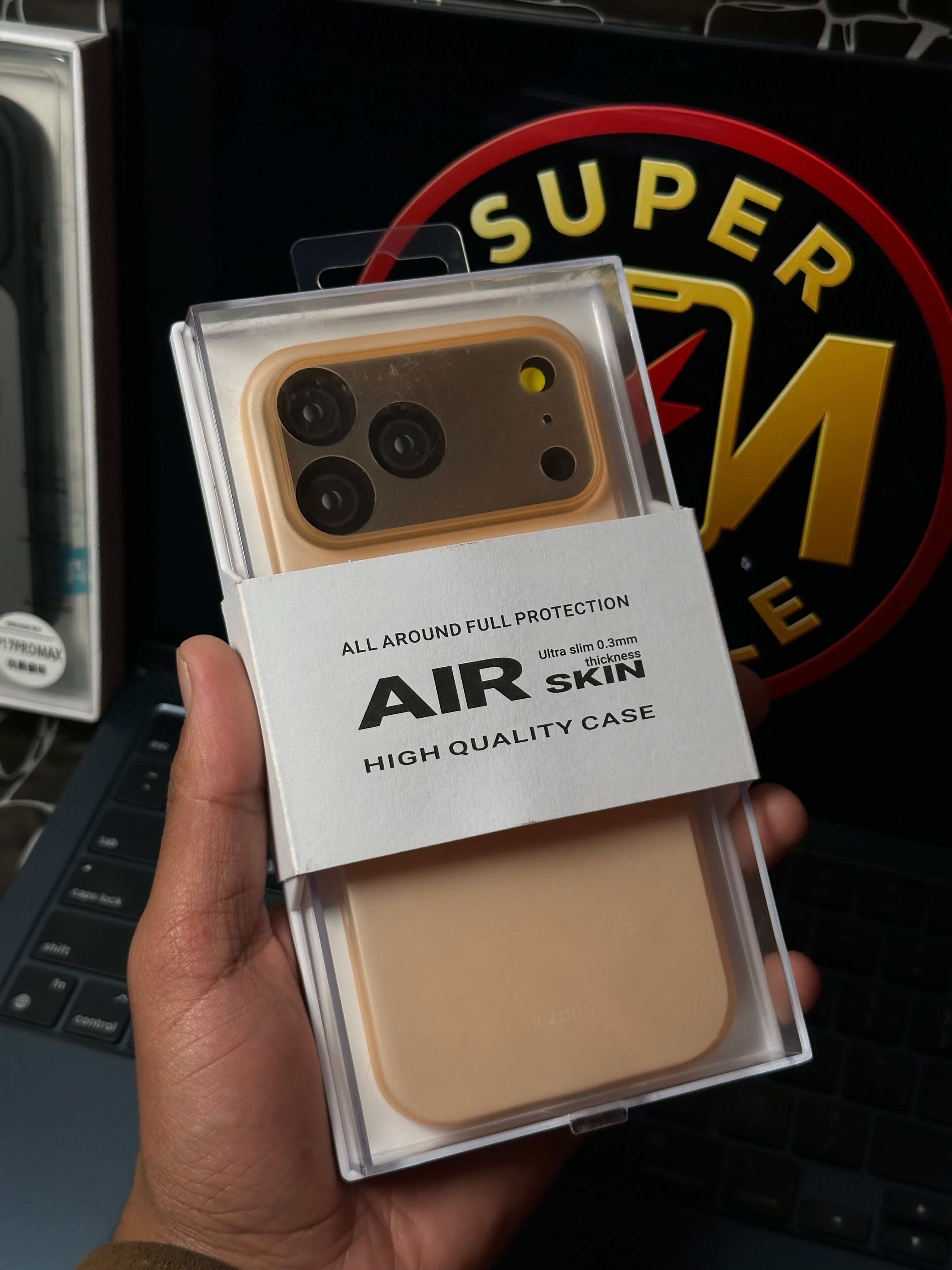 17ProMax KZDOO AirSkin Case Orange