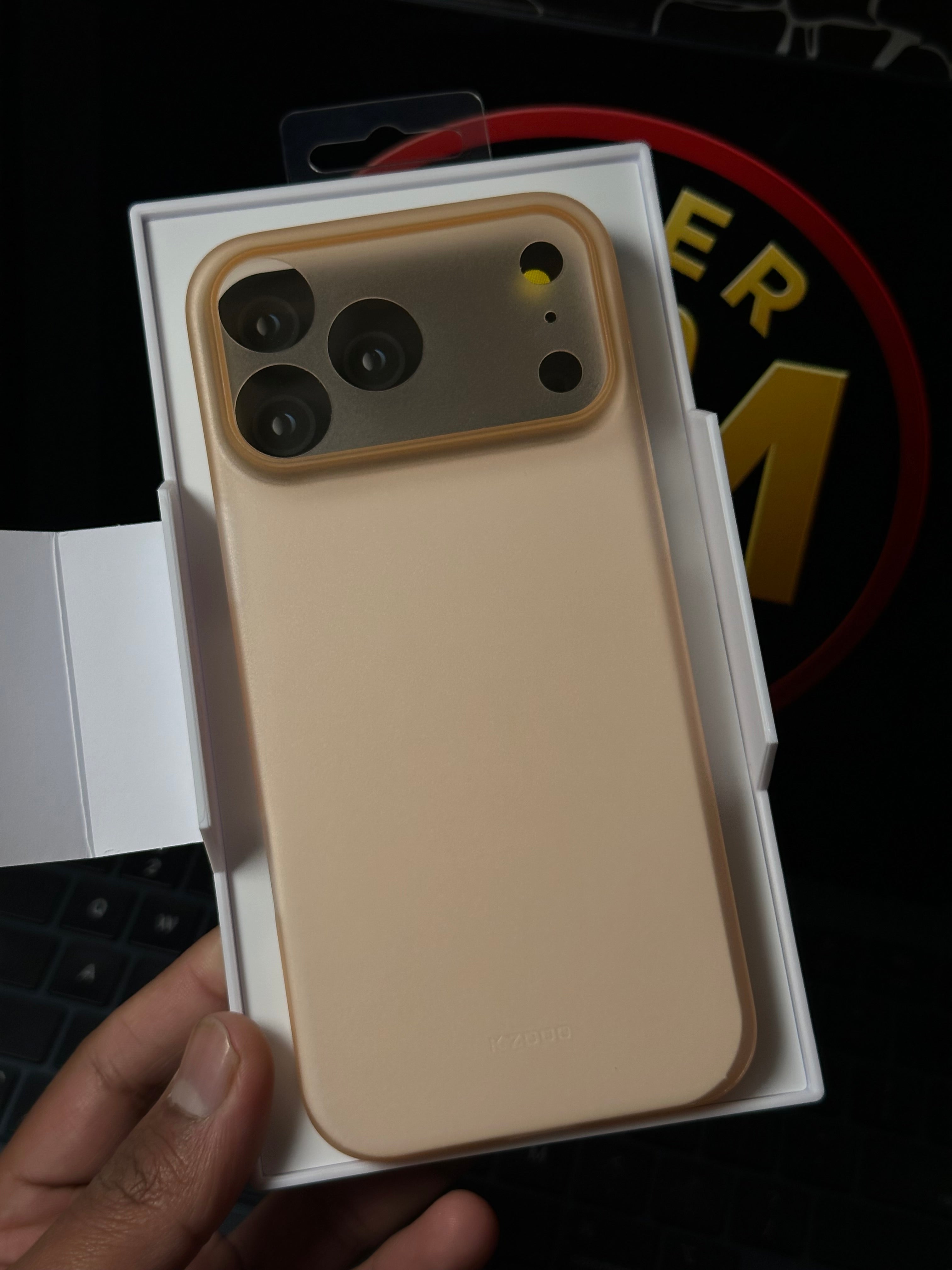 17ProMax KZDOO AirSkin Case Orange