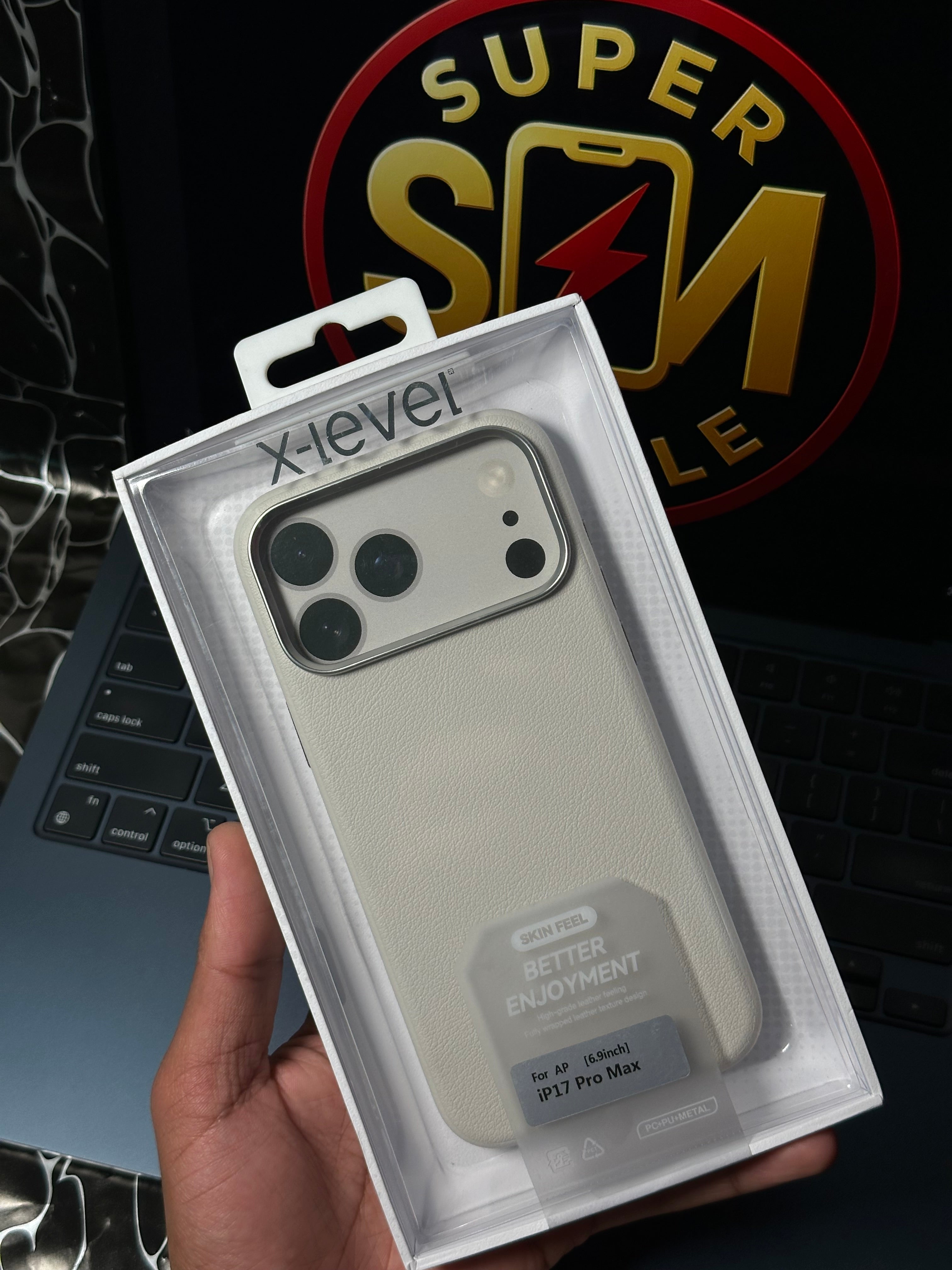 17ProMax Leather Case Xlevel