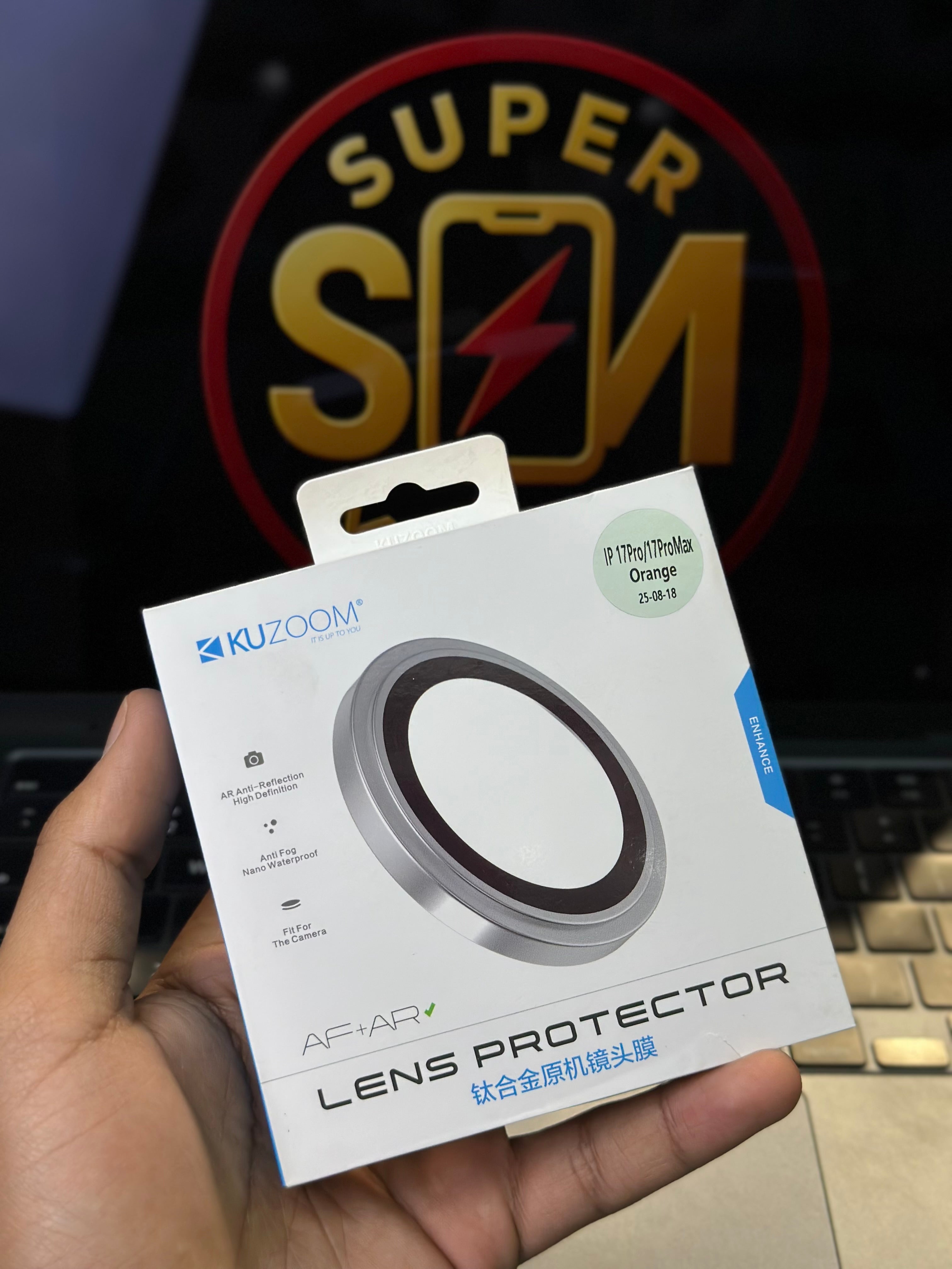 KUZOOM 17 Pro/17 Pro Max Camera Lens Protector